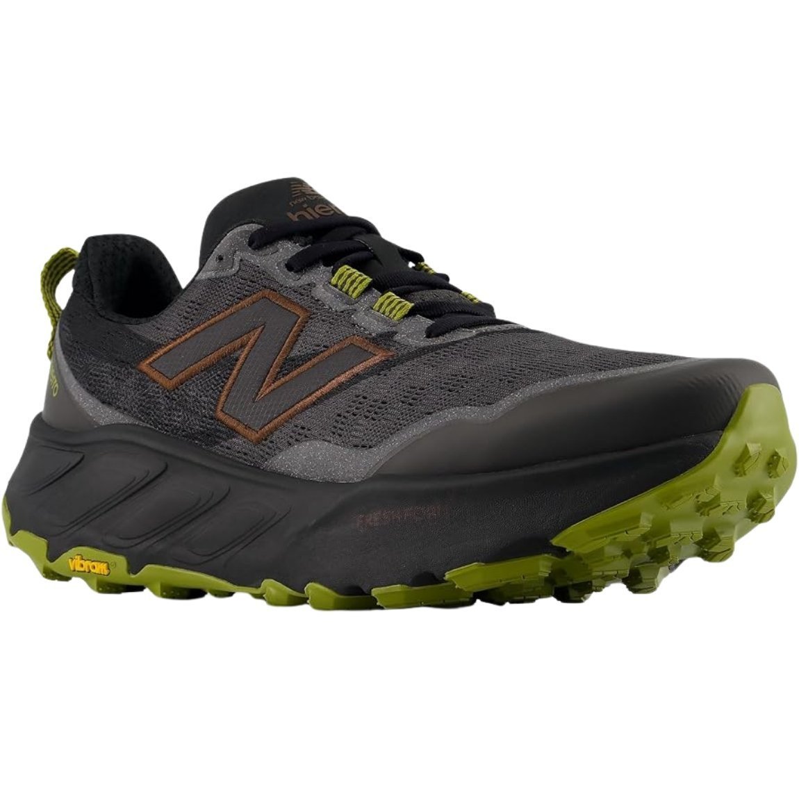 Tênis New Balance Fresh Foam X Hierro V9 Preto/Verde 2
