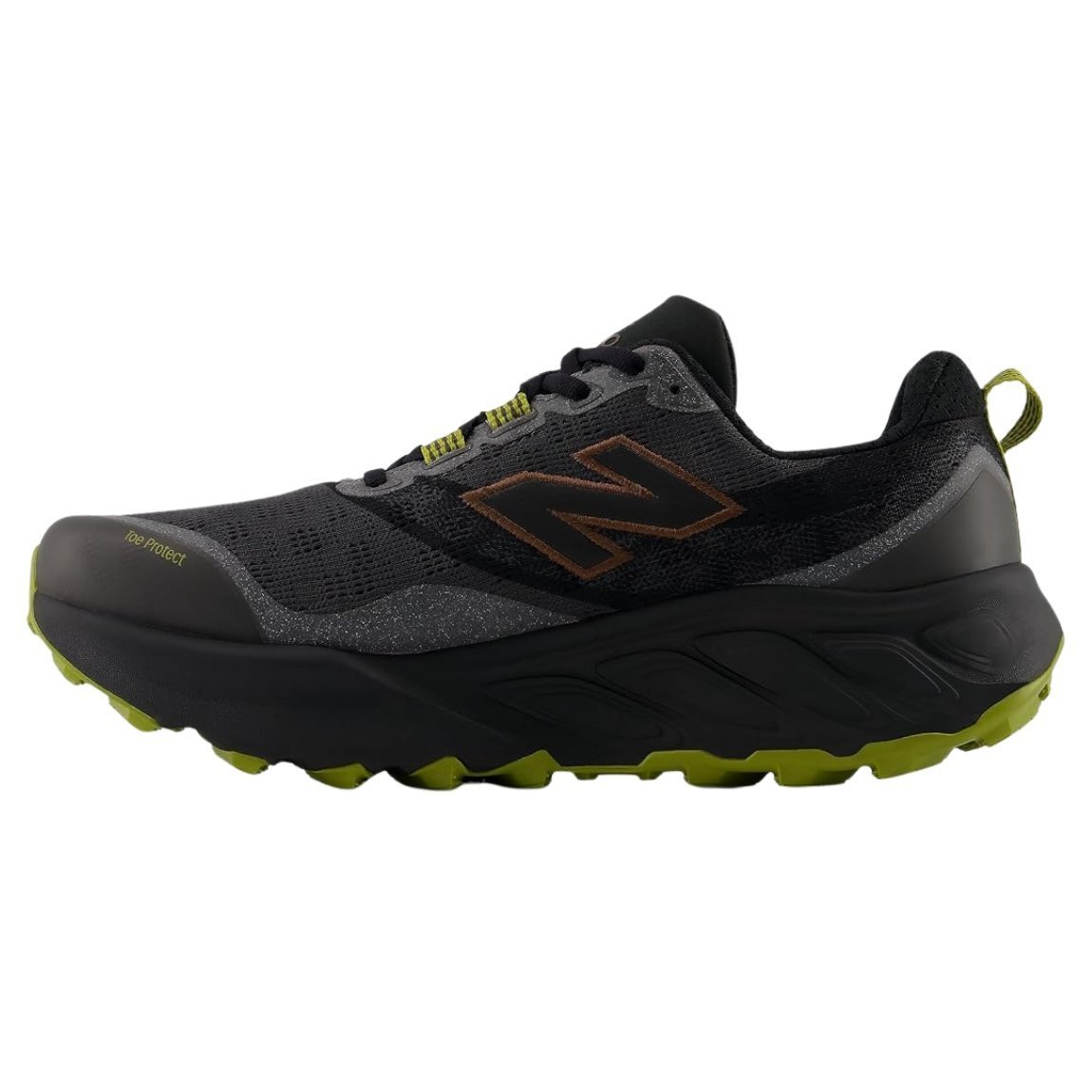 Tênis New Balance Fresh Foam X Hierro V9 Preto/Verde 3