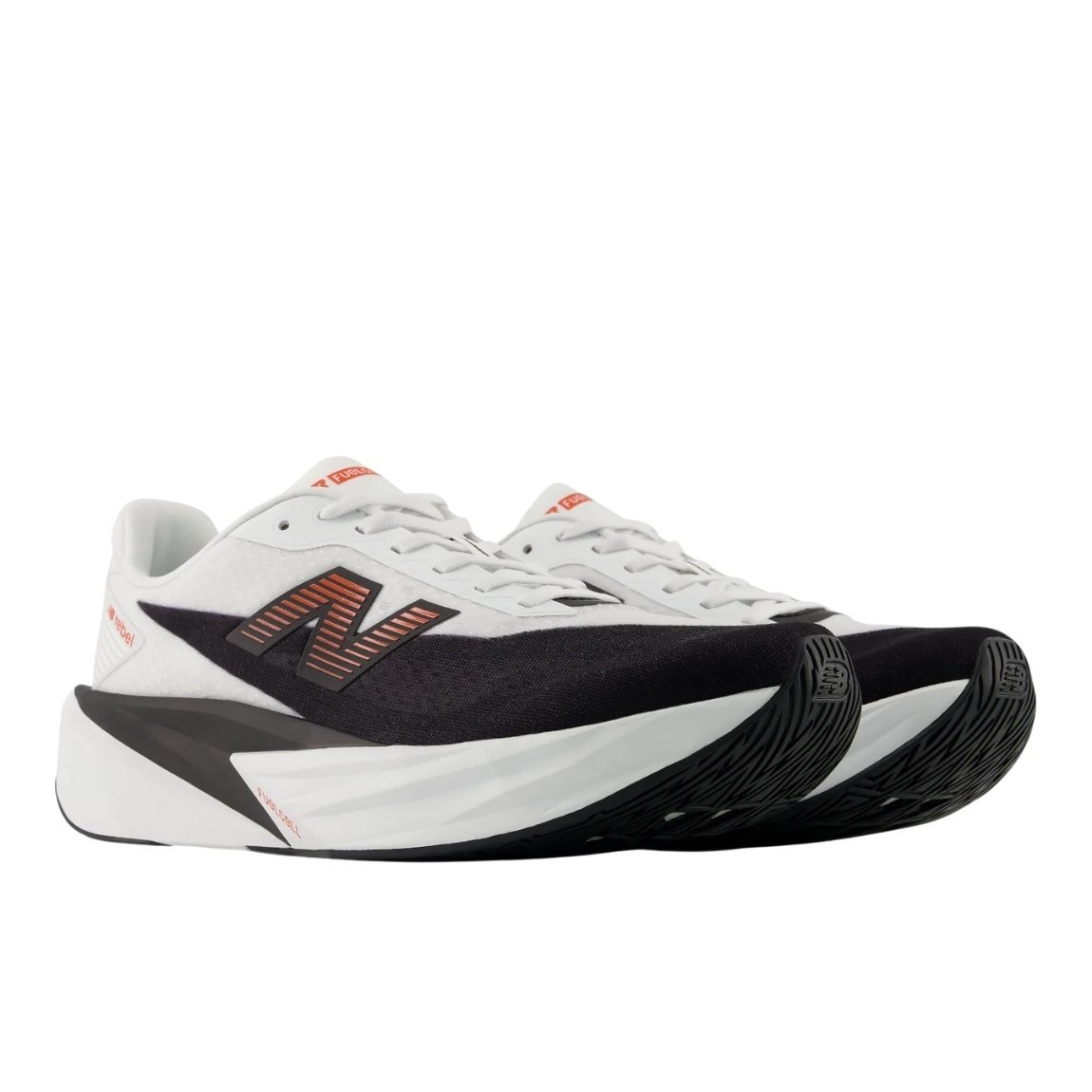 Tênis New Balance Fuelcell Rebel V5 Branco/Preto 3