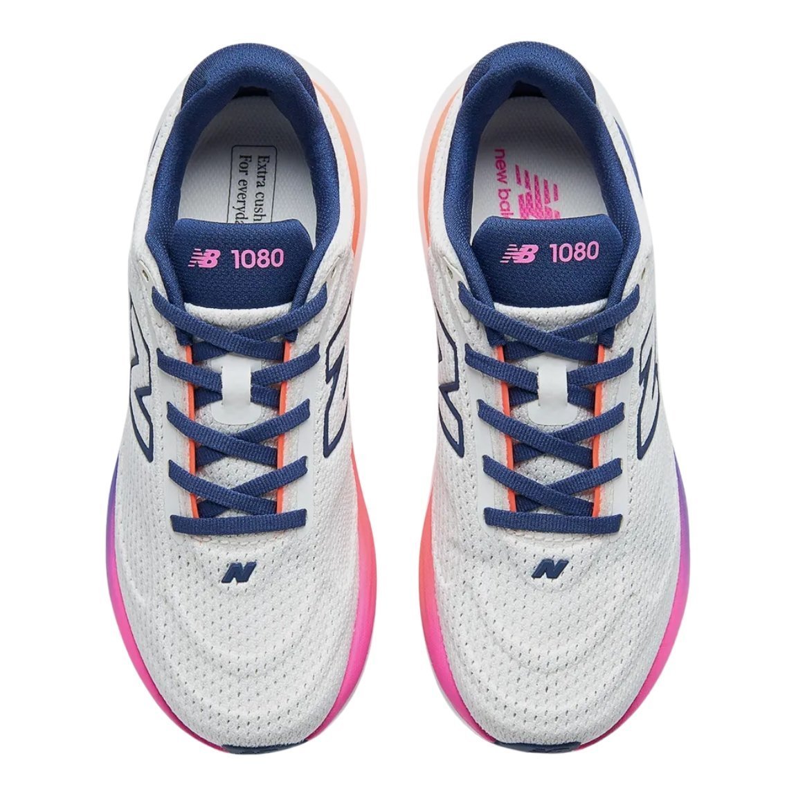 Tênis New Balance Infinion 1080 V15 Feminino Branco/Roxo 4