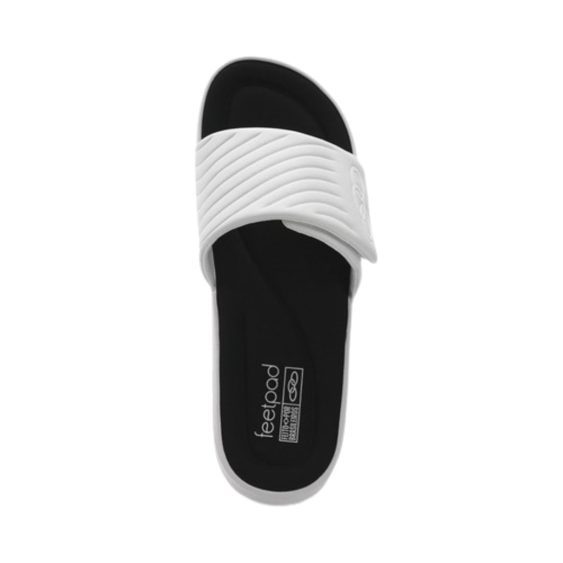 Chinelo Olympikus Melbourne 2 Unissex Branco/Preto 2