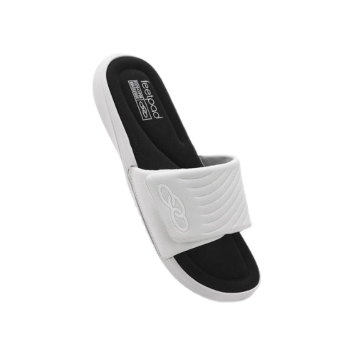 Chinelo Olympikus Melbourne 2 Unissex Branco/Preto 4
