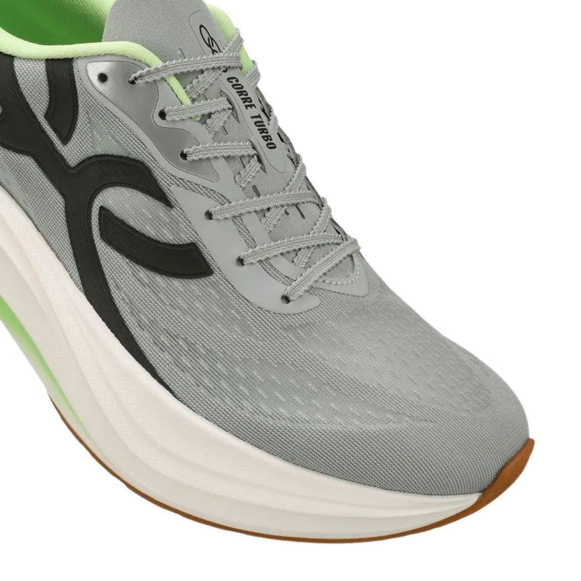 Tênis Olympikus Corre Turbo Unissex Cinza Claro 7