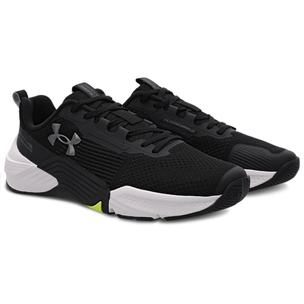 Tênis Under Armour Reps 2 Unissex Preto/Branco 3