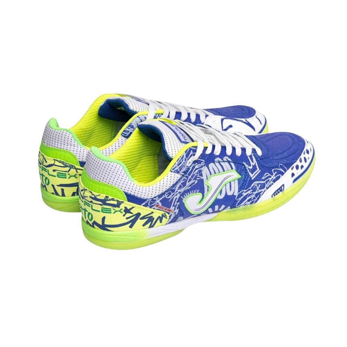 Chuteira Joma Top Flex Futsal Pito Edição Especial Azul 3