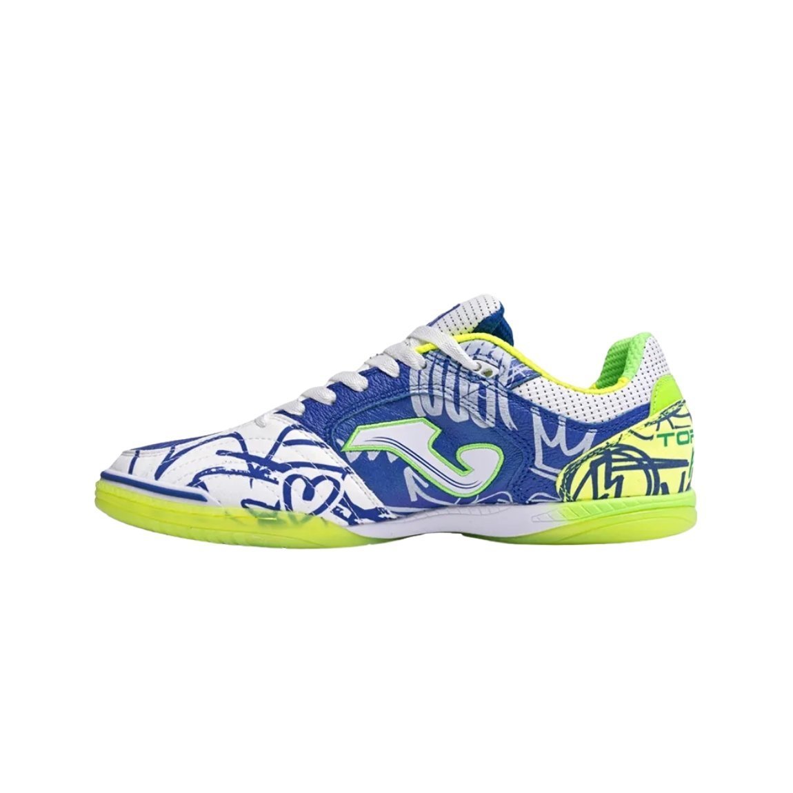 Chuteira Joma Top Flex Futsal Pito Edição Especial Azul 4