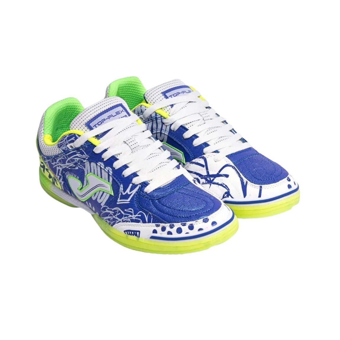 Chuteira Joma Top Flex Futsal Pito Edição Especial Azul 5