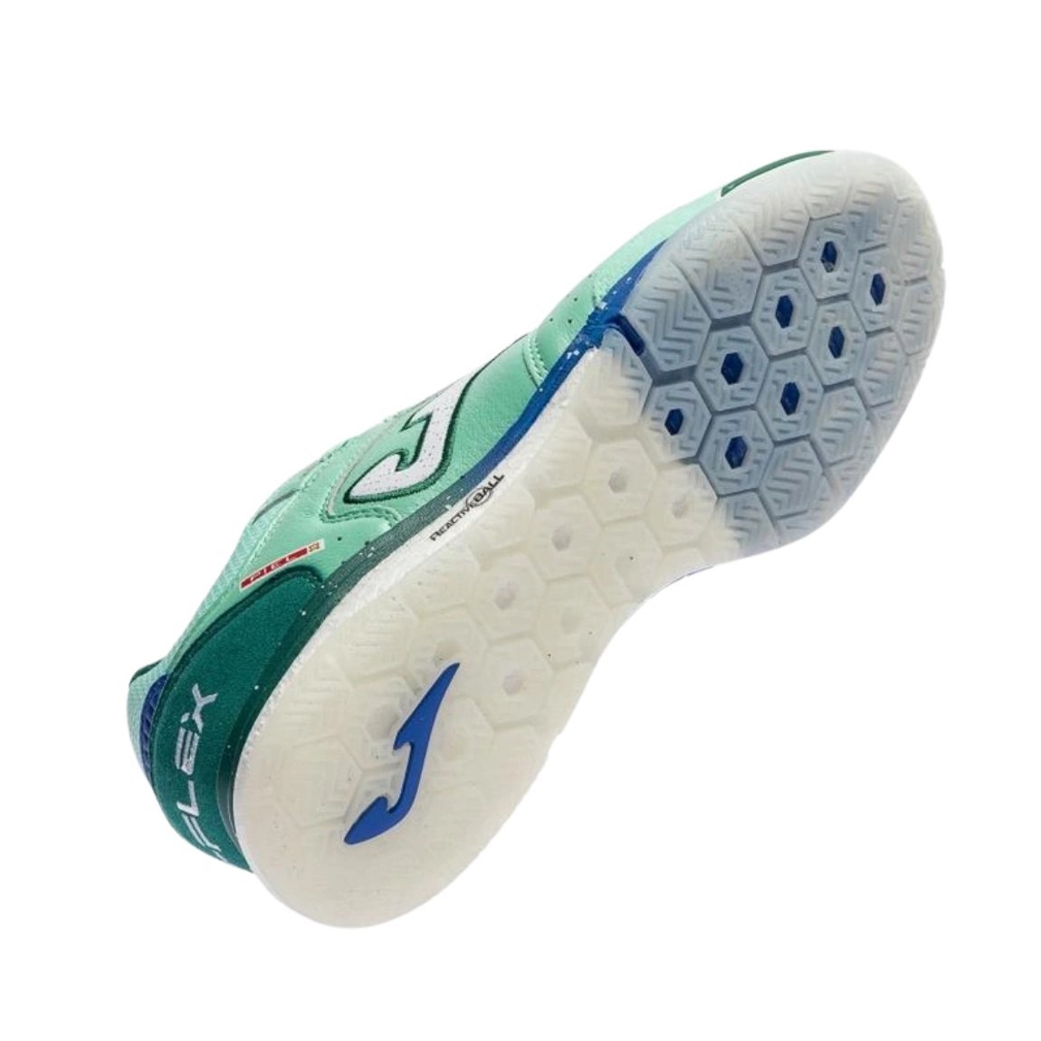 Chuteira Joma Top Flex Rebound Futsal Verde 5