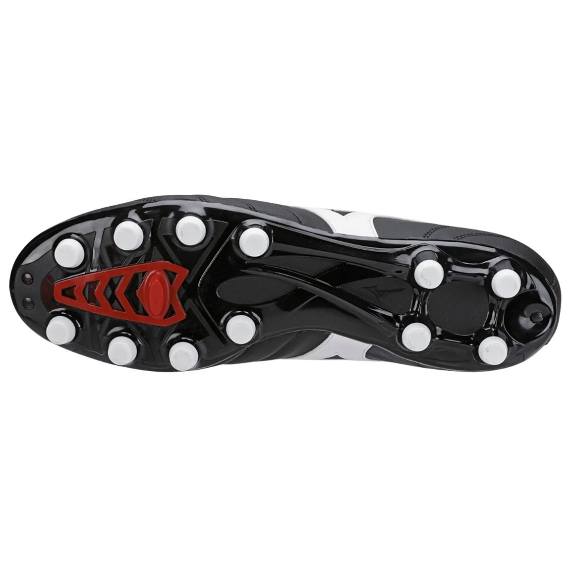 Chuteira Mizuno Morelia Classic MD Campo Preto/Vermelho 5