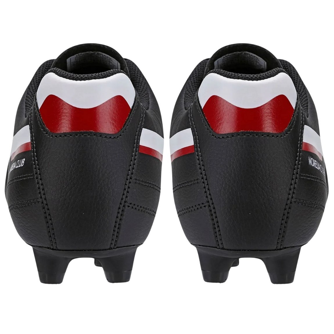 Chuteira Mizuno Morelia Club MD Campo Preto/Vermelho 3