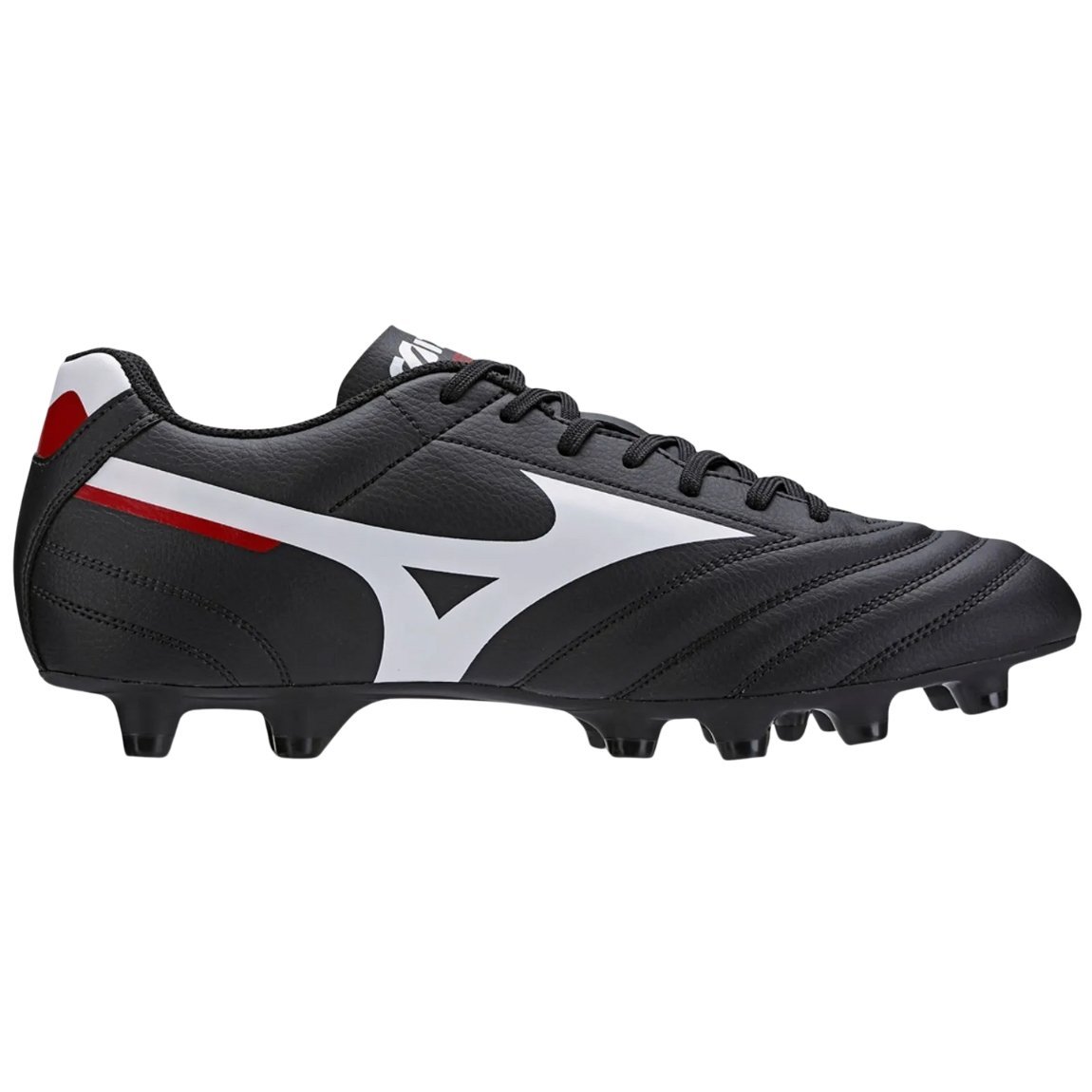 Chuteira Mizuno Morelia Club MD Campo Preto/Vermelho 4