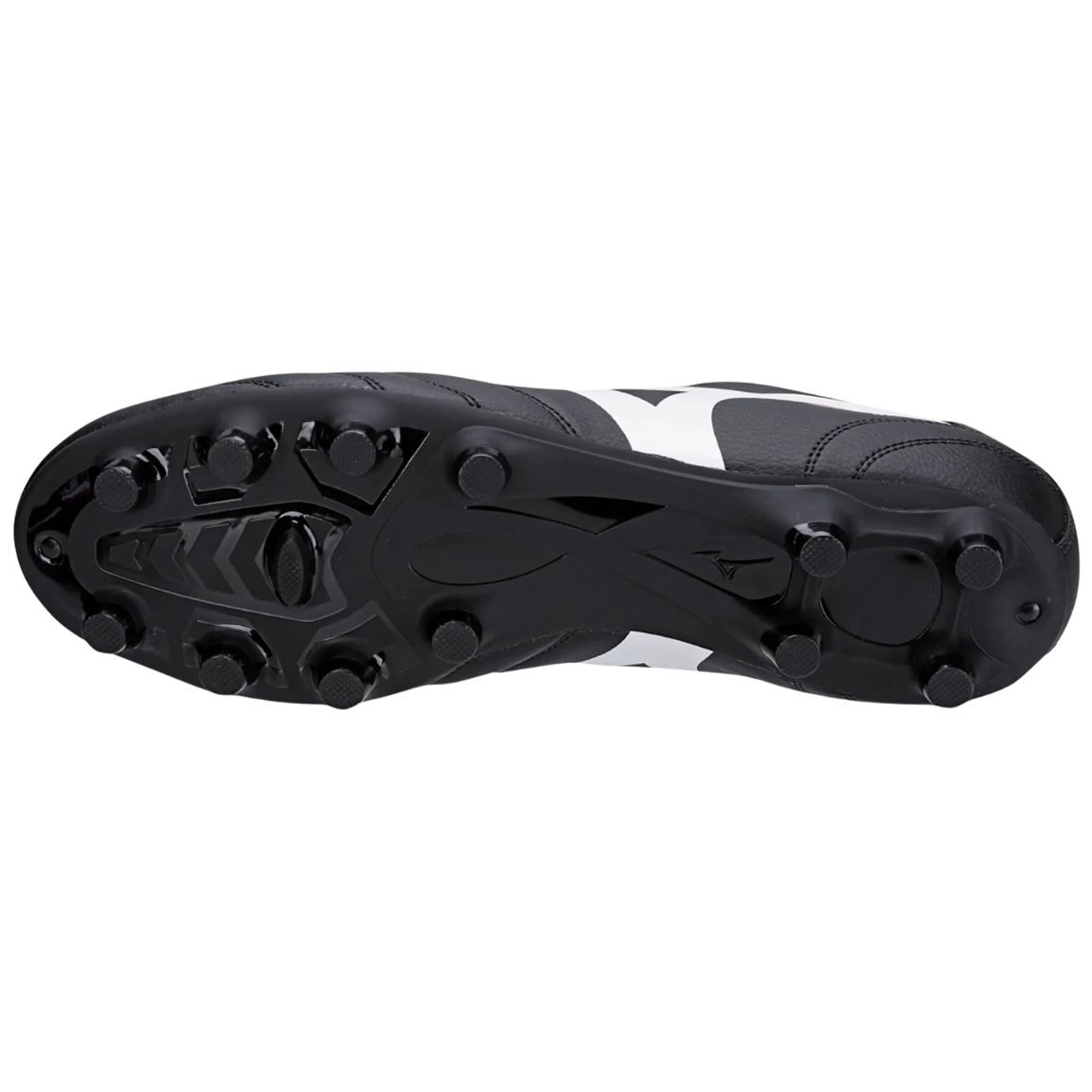 Chuteira Mizuno Morelia Club MD Campo Preto/Vermelho 5