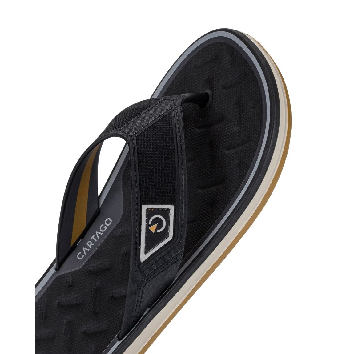 Chinelo Cartago Malaga Sport Double Confort Preto 4