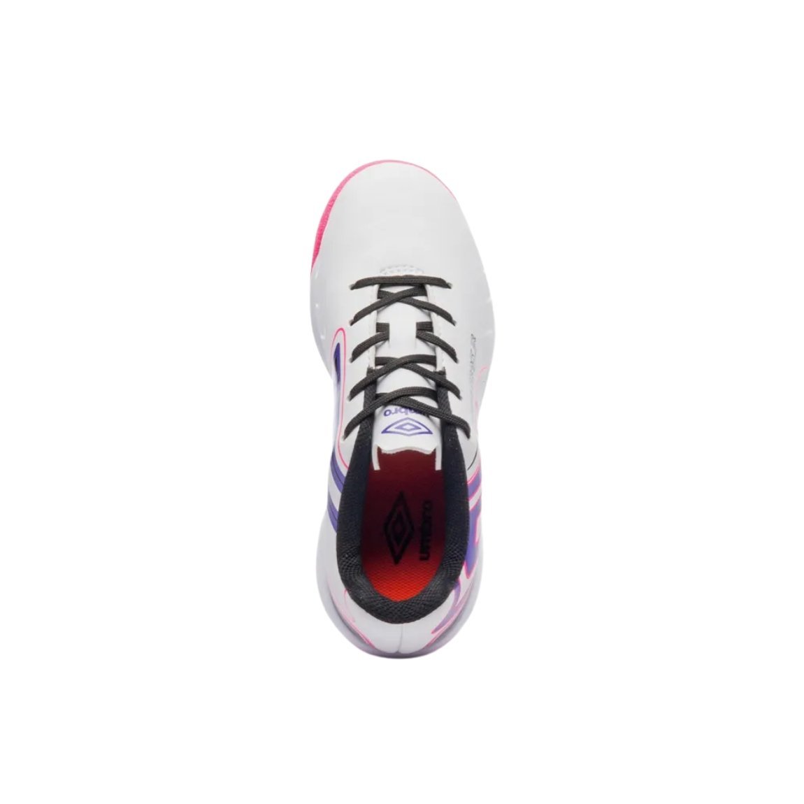 Chuteira Umbro Pro 5 JR Futsal Juvenil Branco 4