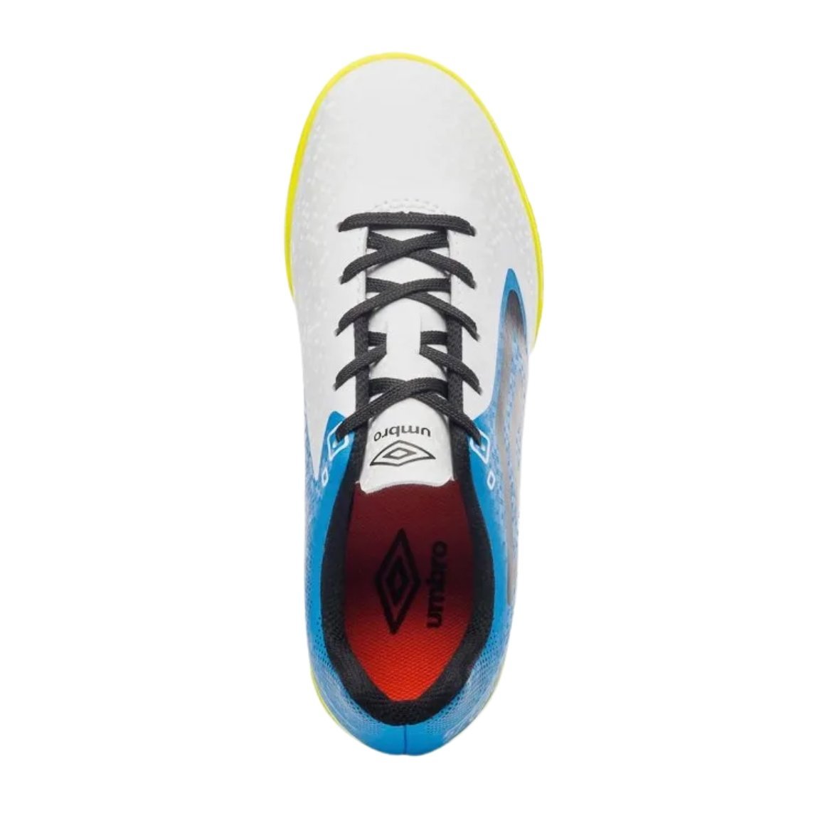 Chuteira Umbro Techno II Futsal Juvenil Branco 2