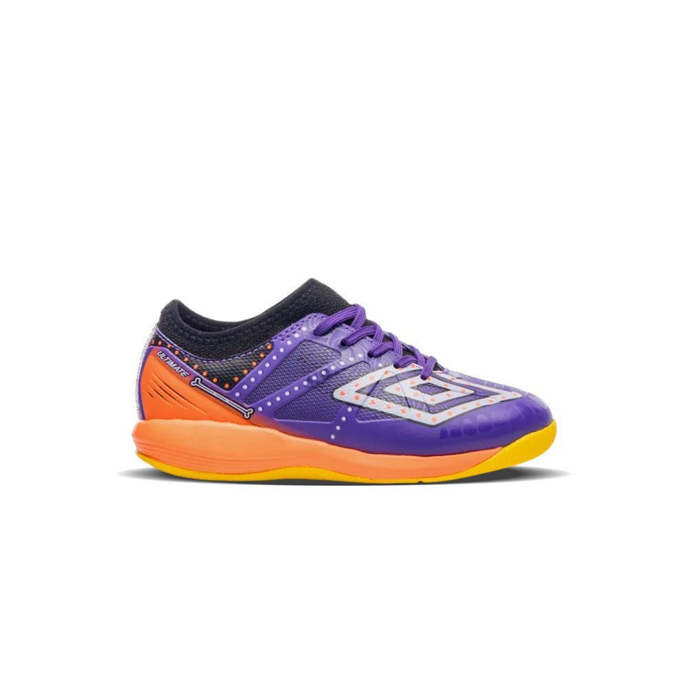 Chuteira Umbro Ultimate Futsal Juvenil Edição Dia de Los Muertos Roxo 3