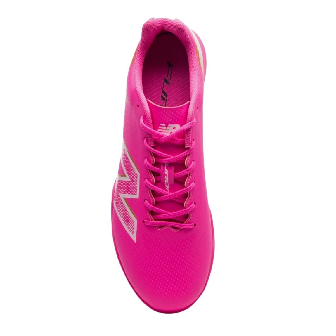 Chuteira New Balance Furon Club Society TF Unissex Rosa 4