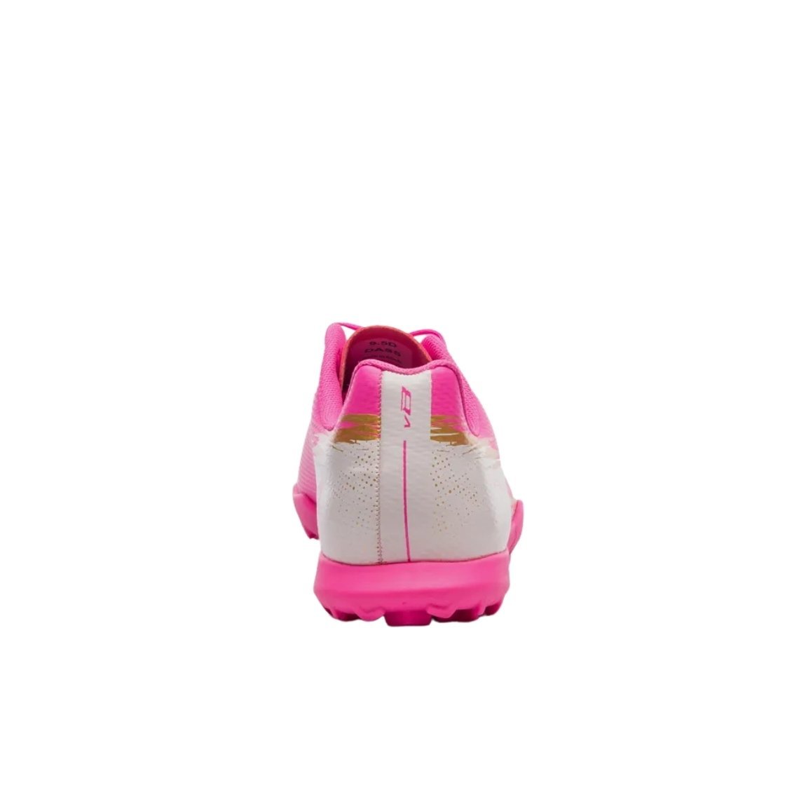 Chuteira New Balance Furon Club Society TF Unissex Rosa 5