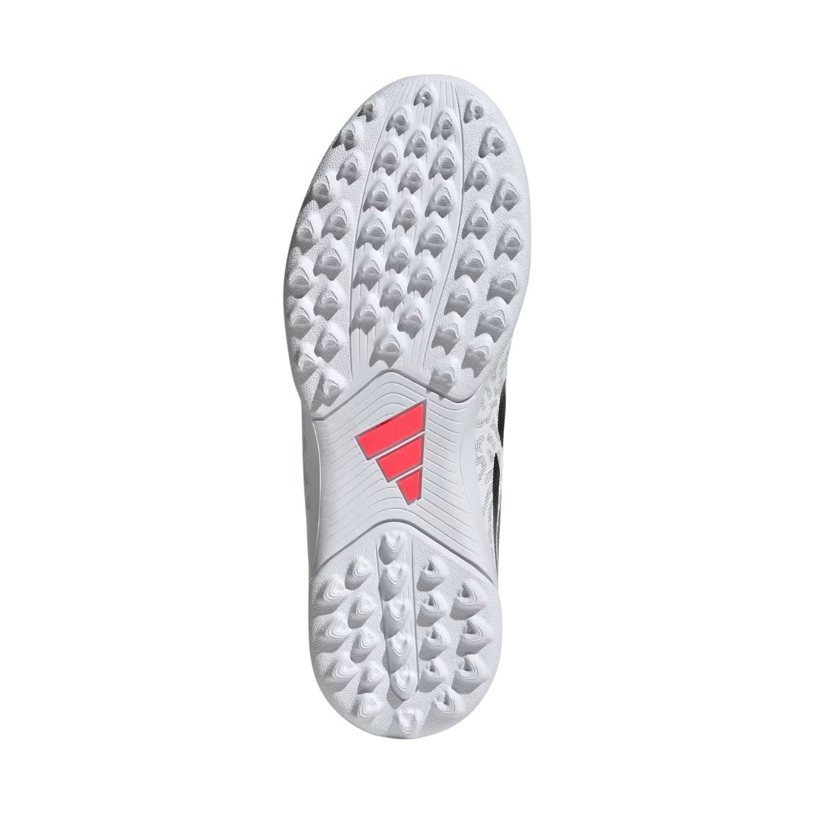 Chuteira Adidas Predator Club Society Infantil Branco/Rosa 6