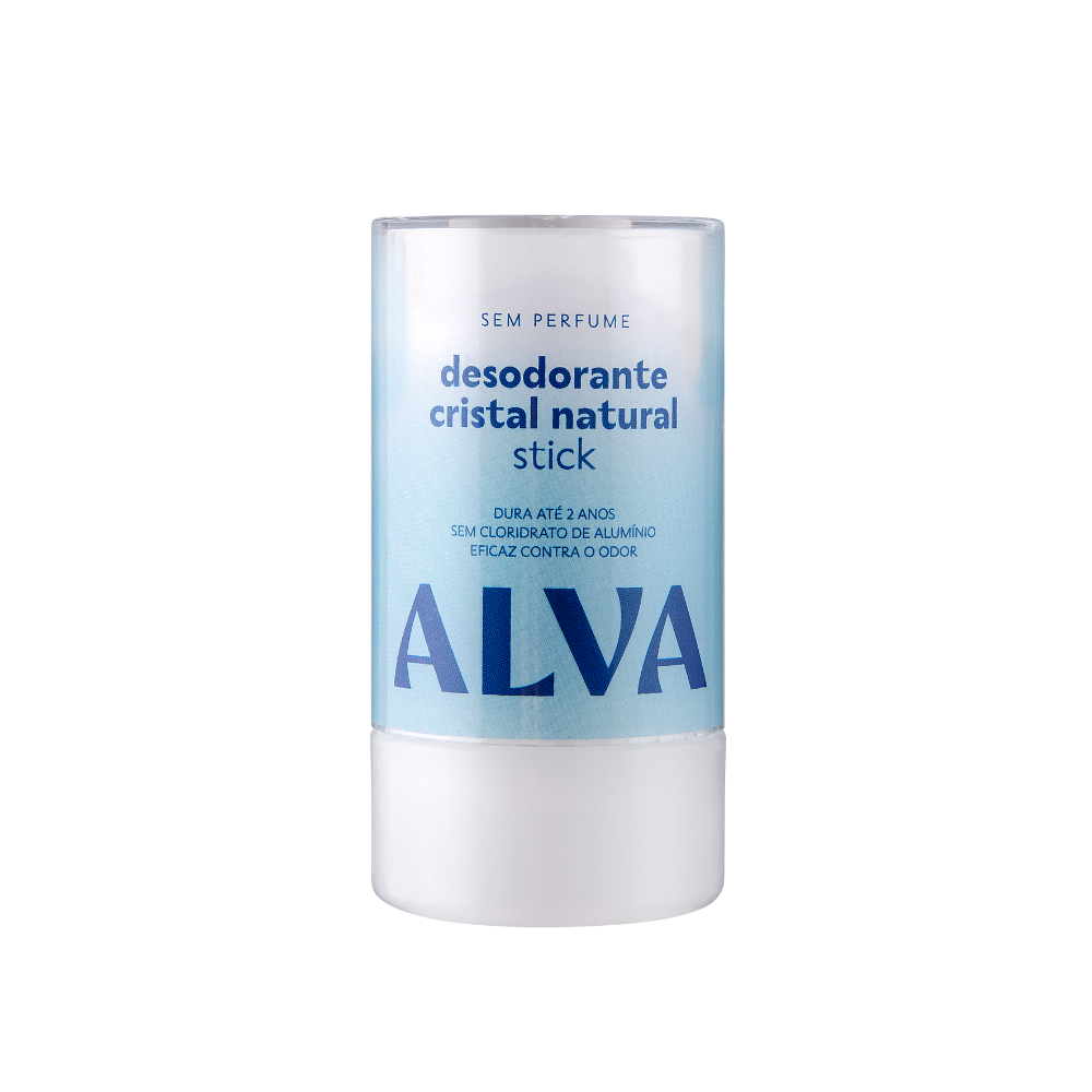 Desodorante Cristal Stick Vegano Alva 120g 120g 3