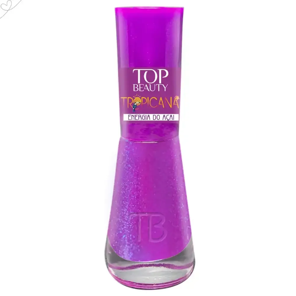 Esmalte Top Beauty Premium Energia do Açaí 9ml Energia do Açaí 1