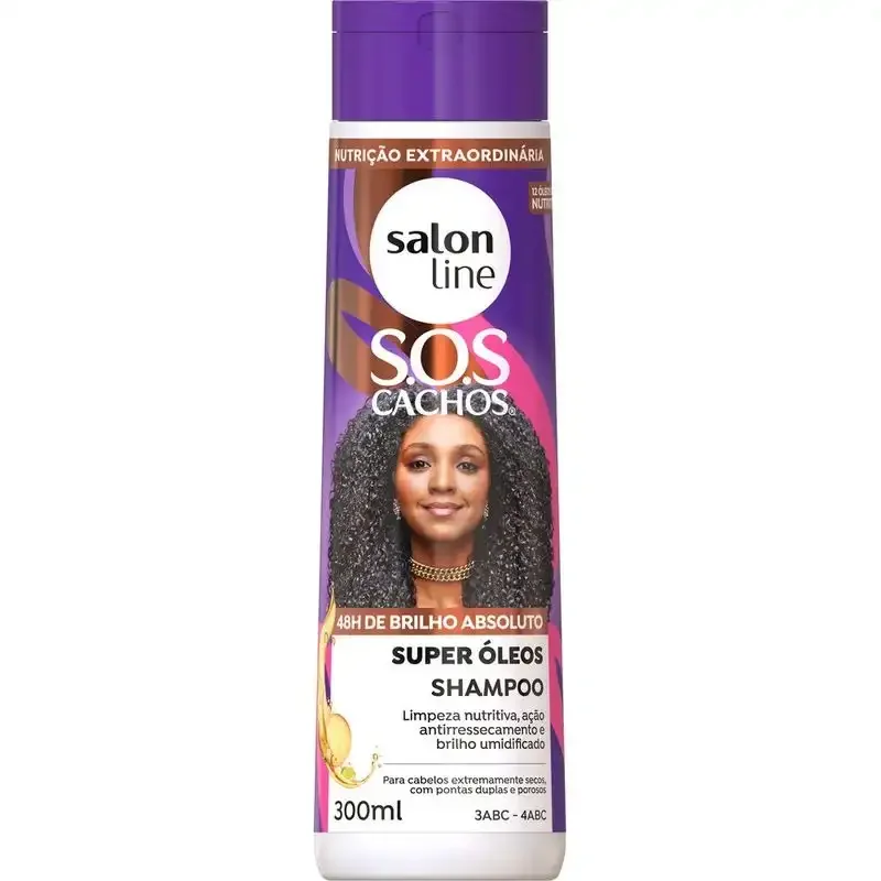 Shampoo Sos Cachos Nutritivo Salon Line 300ML 300ml 1