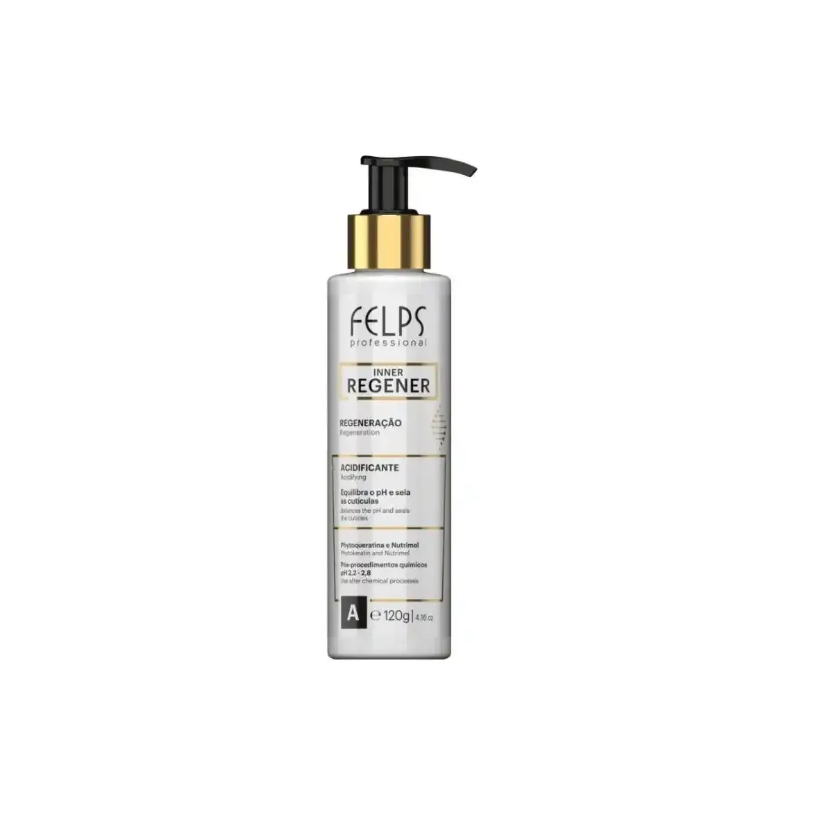 Leave-In Acidificante Inner Regener Felps 120G 120g 2