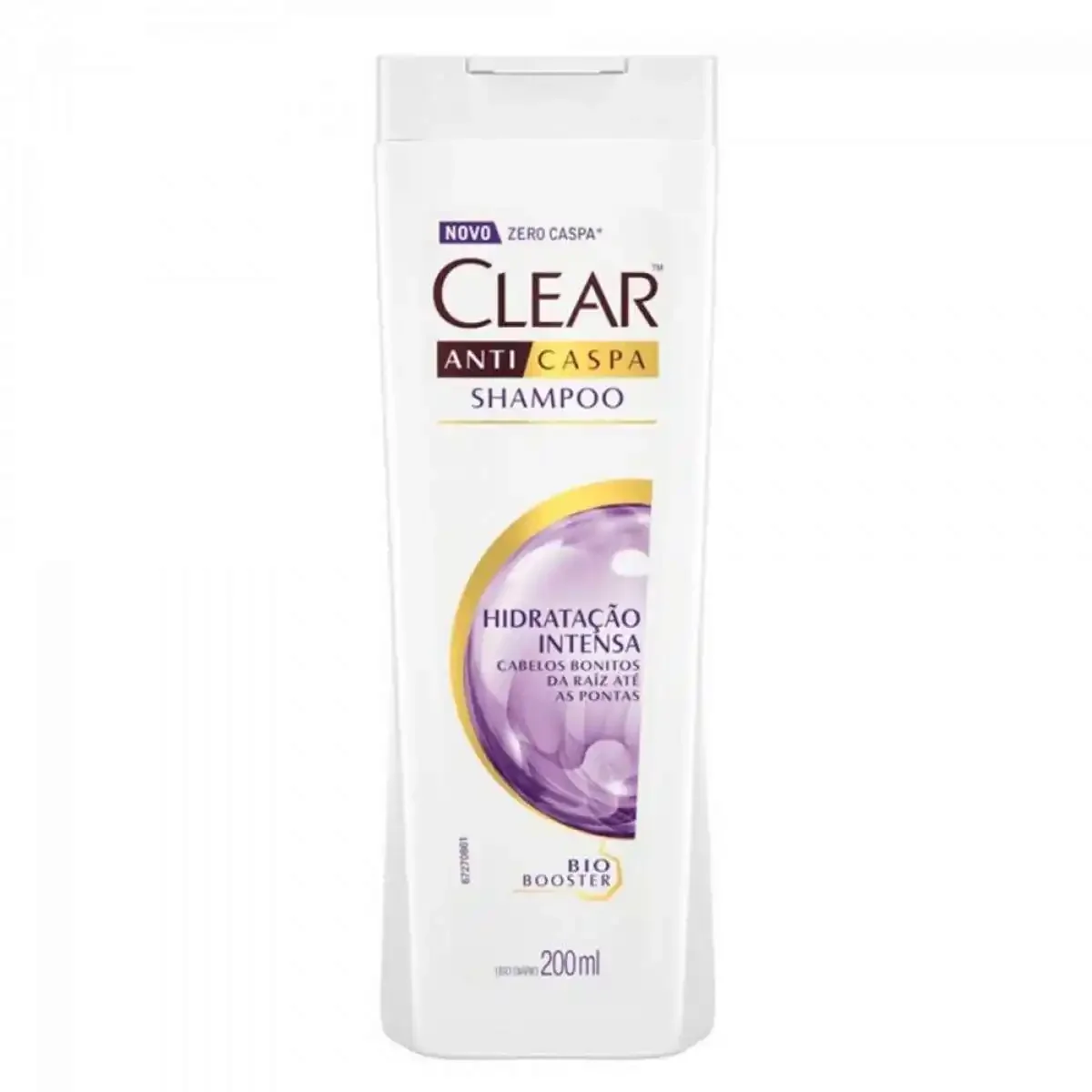 Shampoo Anticaspa Hidratação Intensa Clear 200Ml 200ml 1