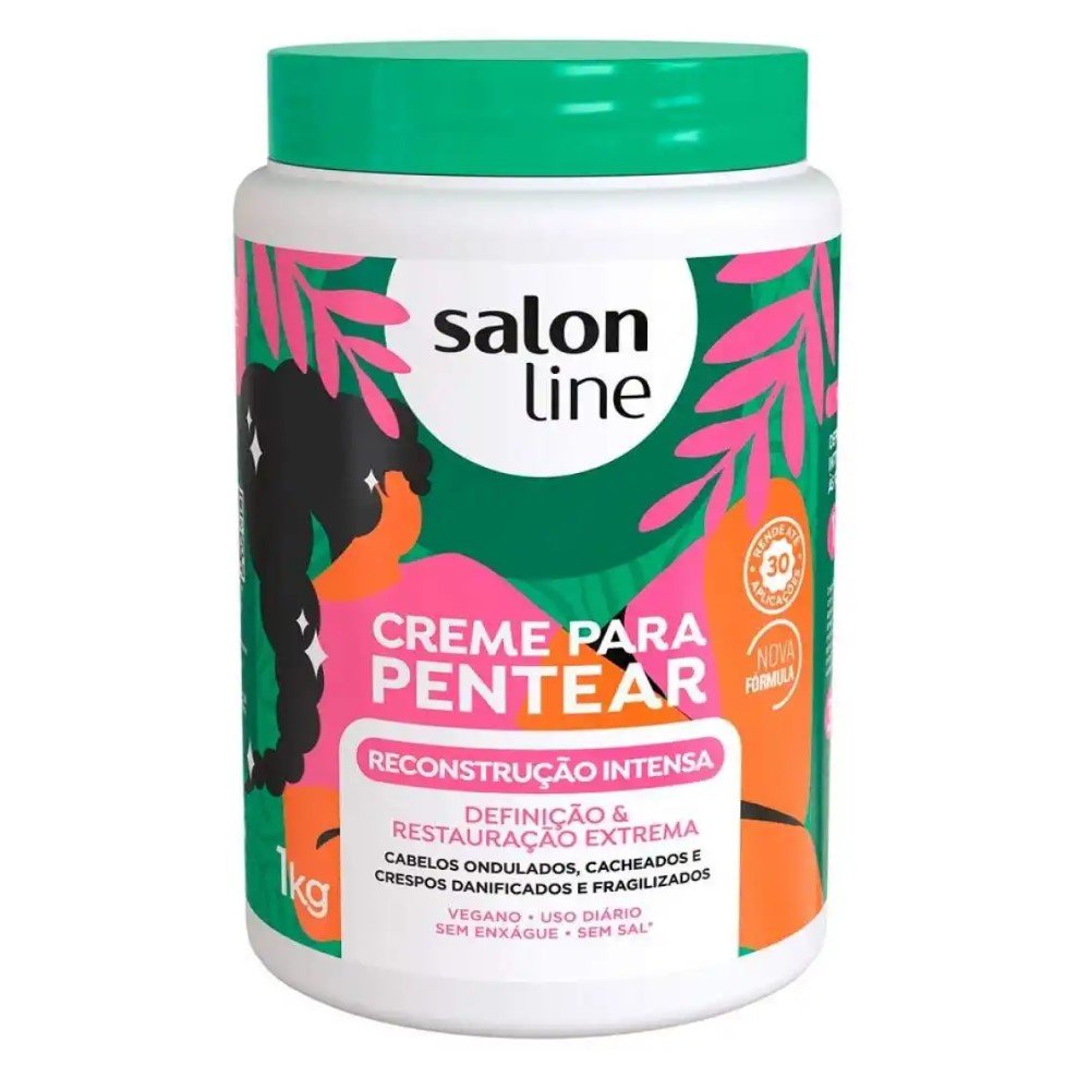 Creme para Pentear Reconstrução Intensa Salon Line 1Kg 1kg 1