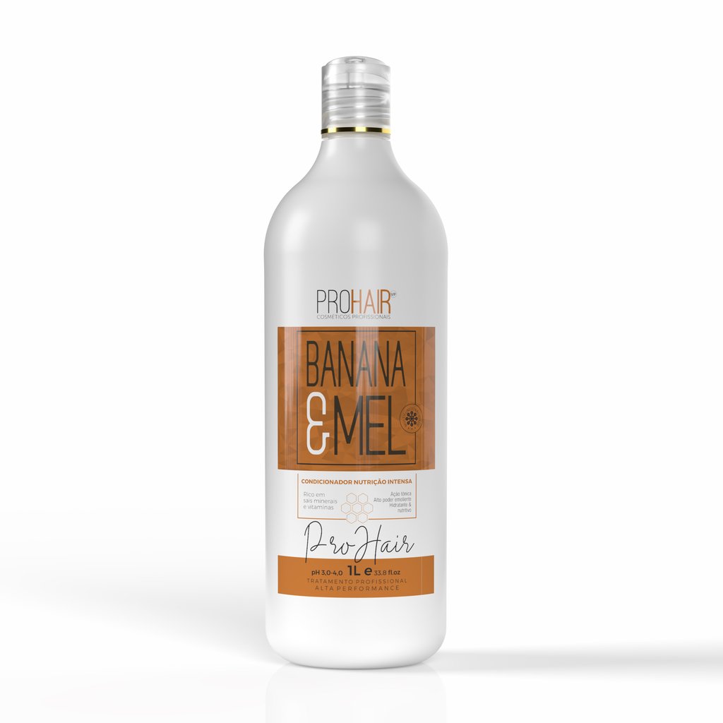 Condicionador de Nutricao Intensa Banana e Mel 1L ProHair 1L 1