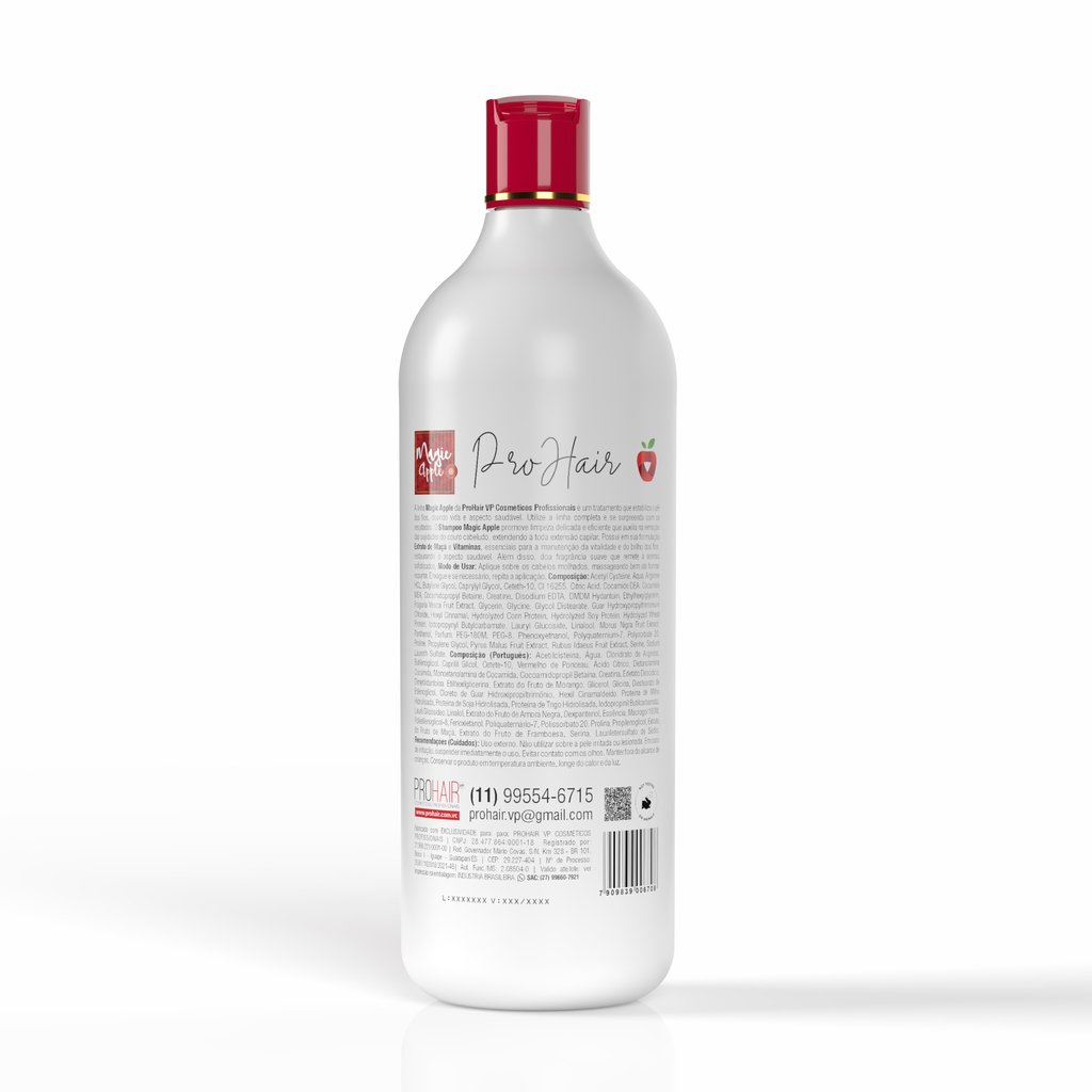 Shampoo Acidificante Magic Apple 1L 1L 2