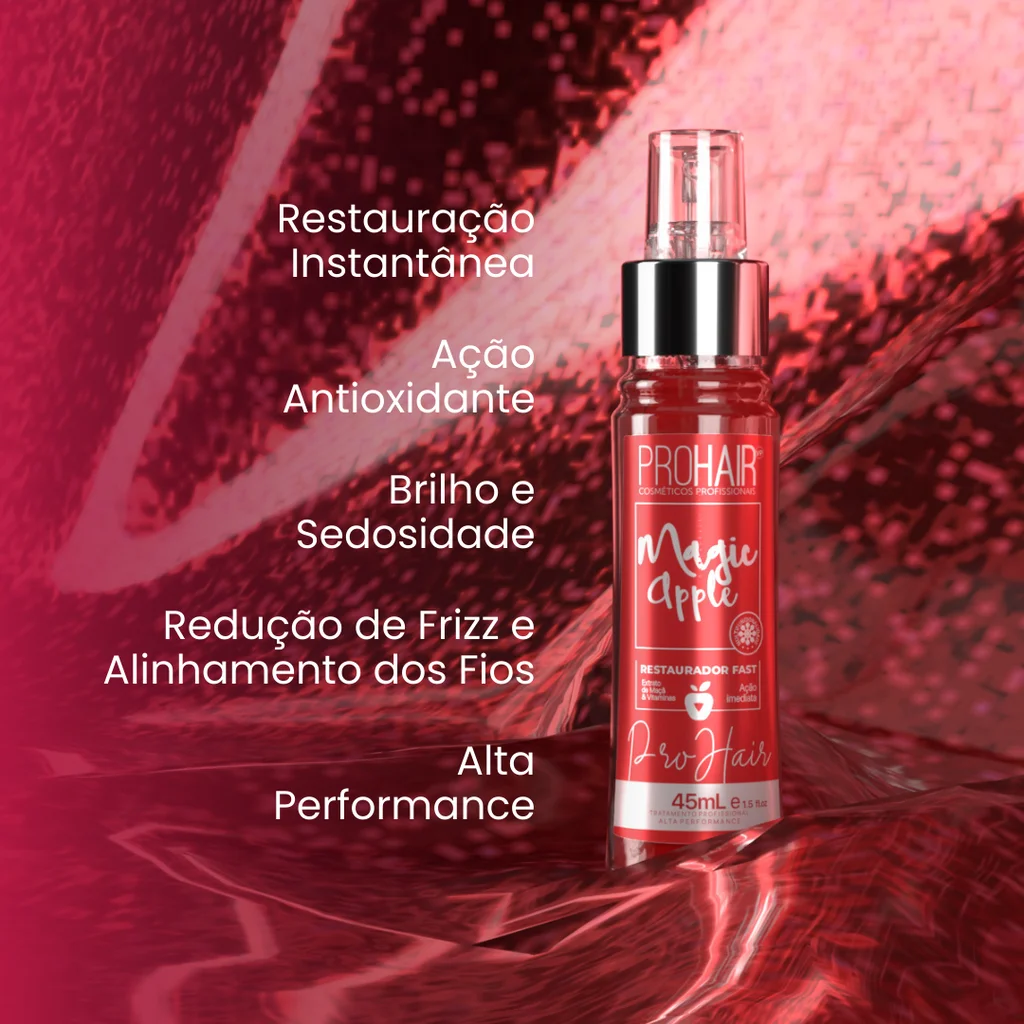 Restaurador Magic Apple 45ML - Prohair 45ml 3