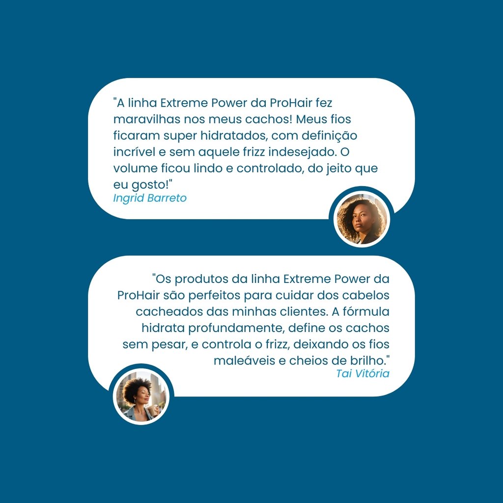  Mascara De Tratamento Para Cabelos Cacheados Extreme Power 1kg 1kg 6