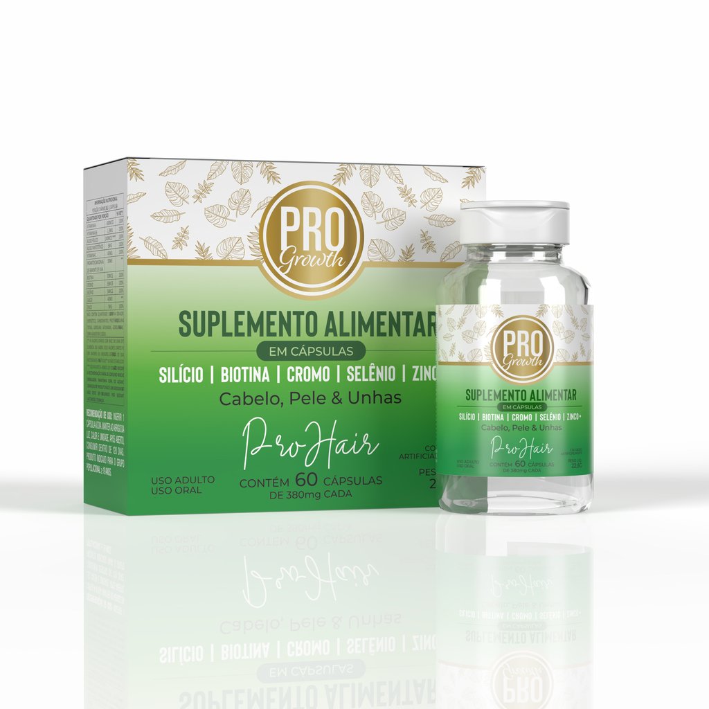 Polivitaminico e Minerais Pro Growth - 60 capsulas ÚNICO 1