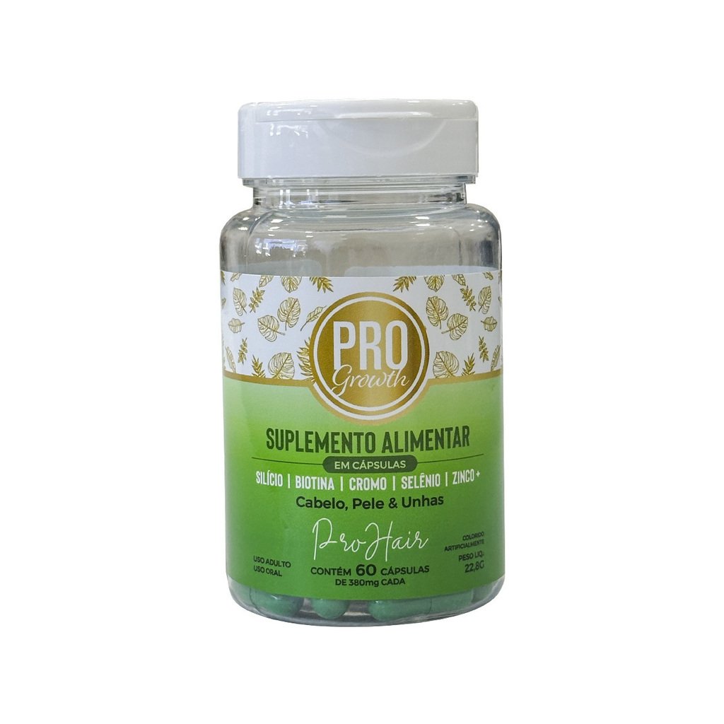 Polivitaminico e Minerais Pro Growth - 60 capsulas ÚNICO 3