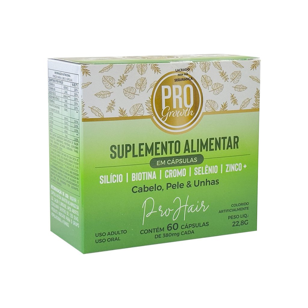 Polivitaminico e Minerais Pro Growth - 60 capsulas ÚNICO 5