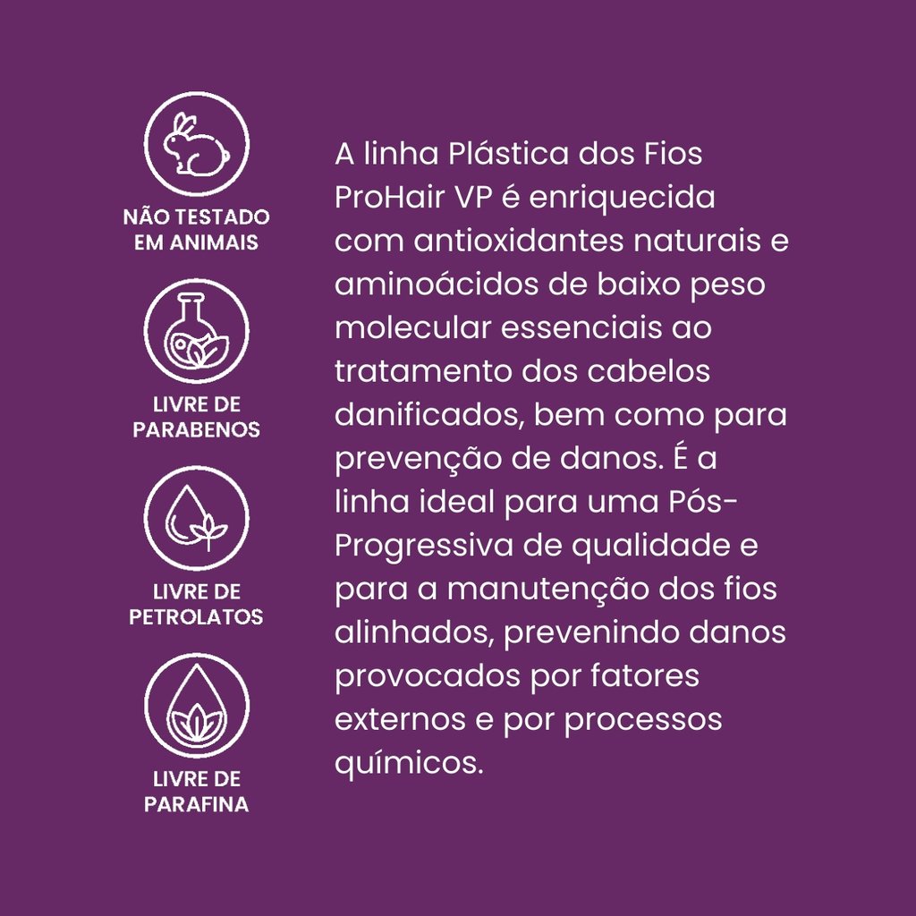 Mascara De Tratamento 300g Plastica Dos Fios - Prohair 300g 4
