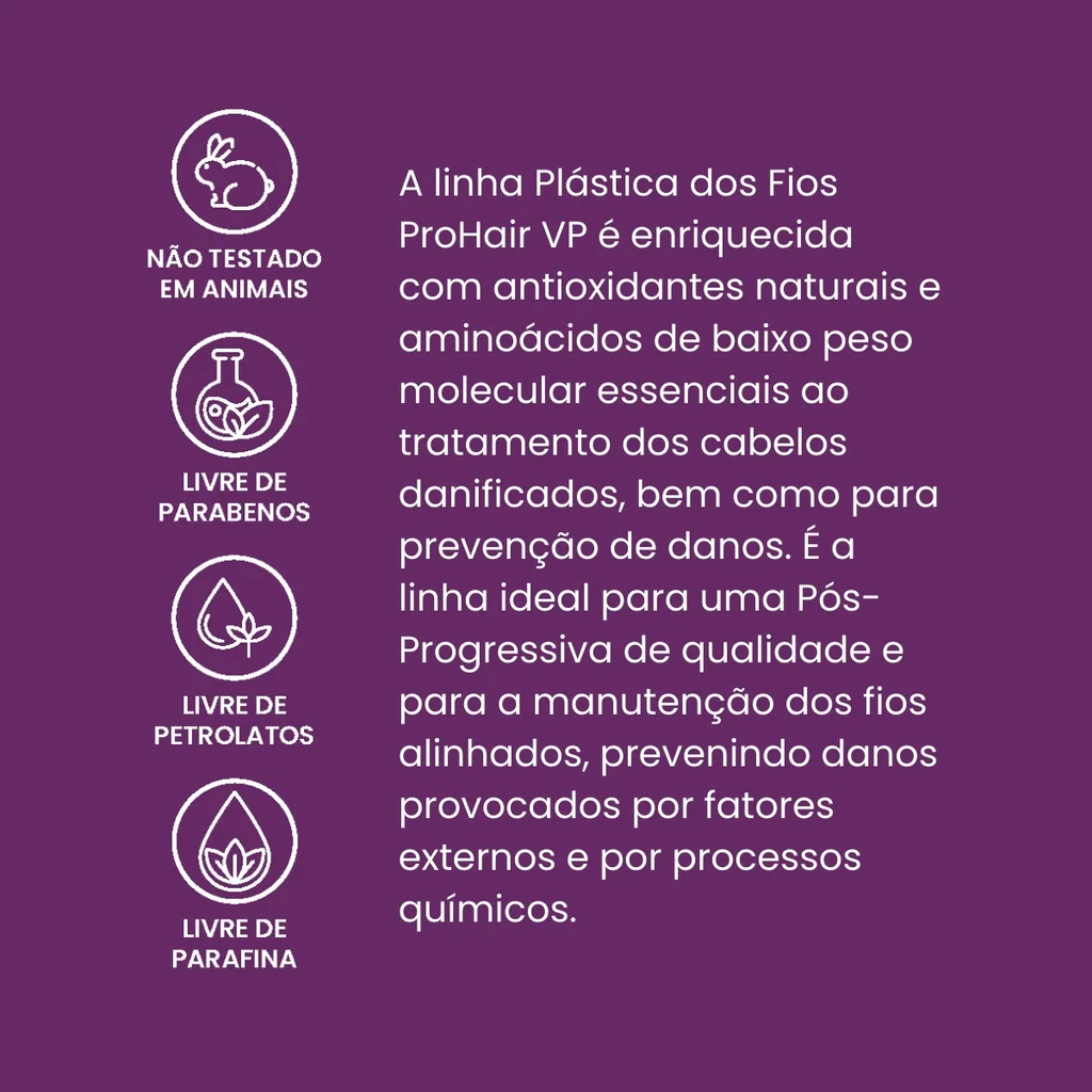 Perfume Capilar Plastica Dos Fios 90ml Prohair 90ml 4