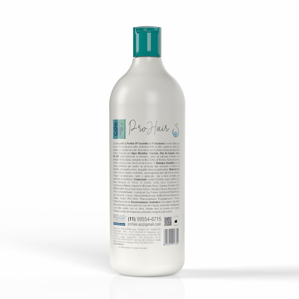 Shampoo Acqualift Blindagem Hidrica 1L Prohair 1L 2