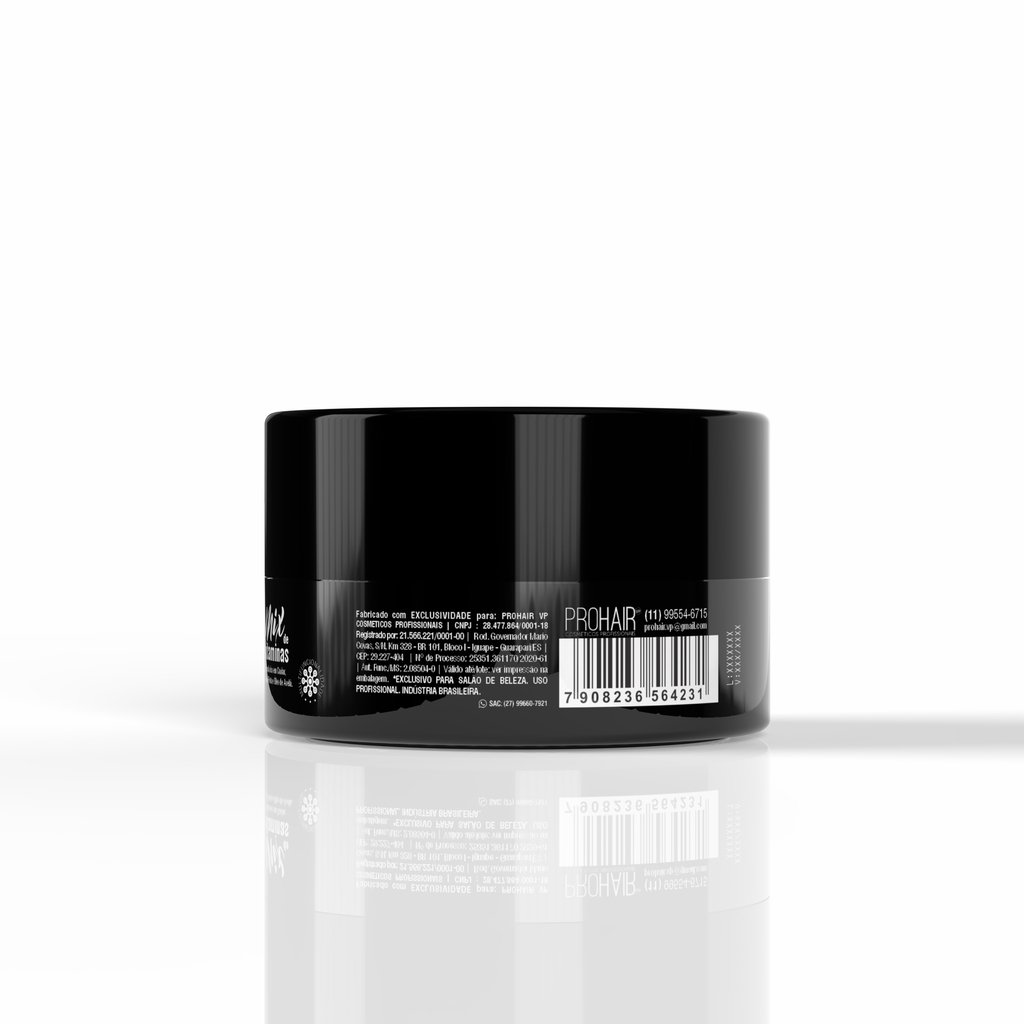 Mascara Matizadora Para Cabelos Pretos Black Petroleo 150g Prohair 150g 2