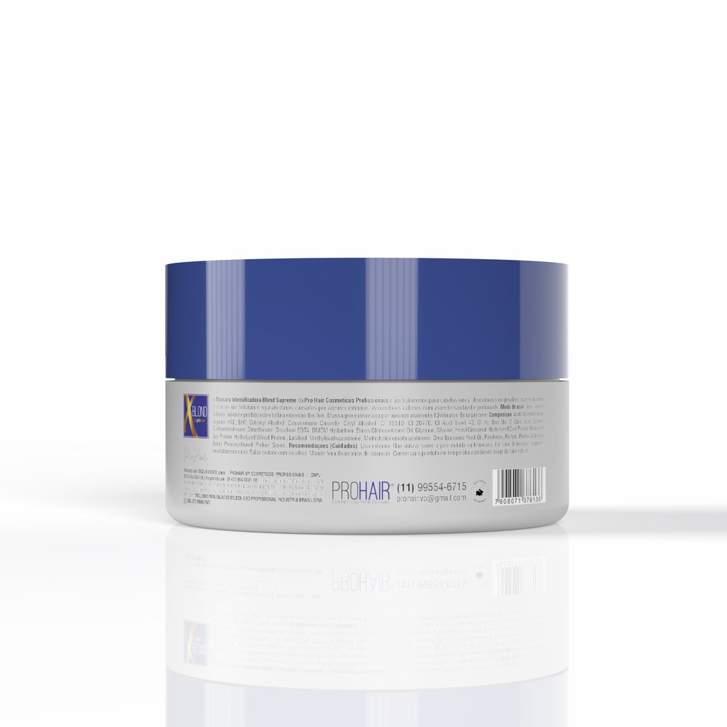 Mascara Matizadora Para Cabelos Loiros Blond Supreme 300g Prohair 300g 2