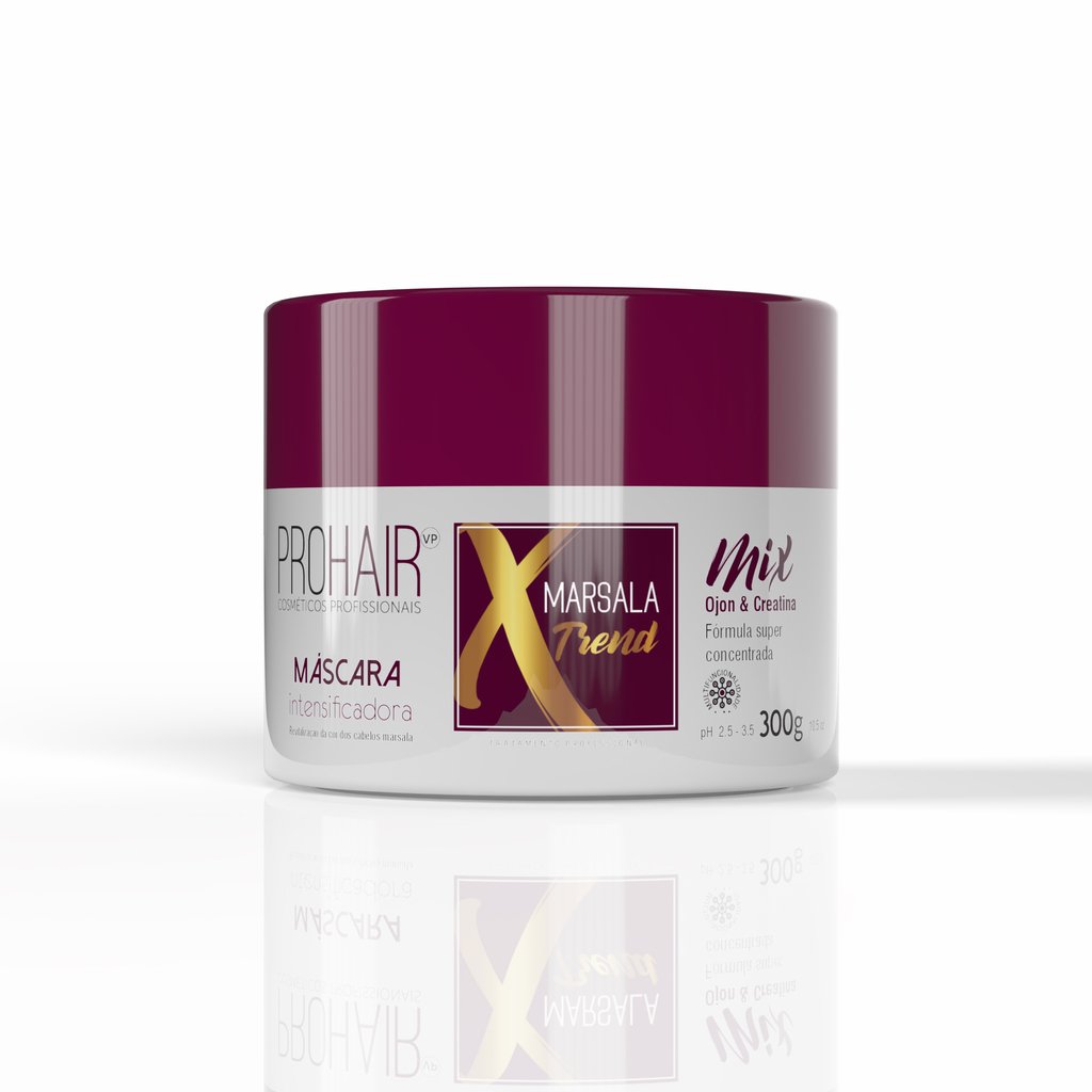 Mascara Matizadora Marsala Trend 300g Prohair 300g 1