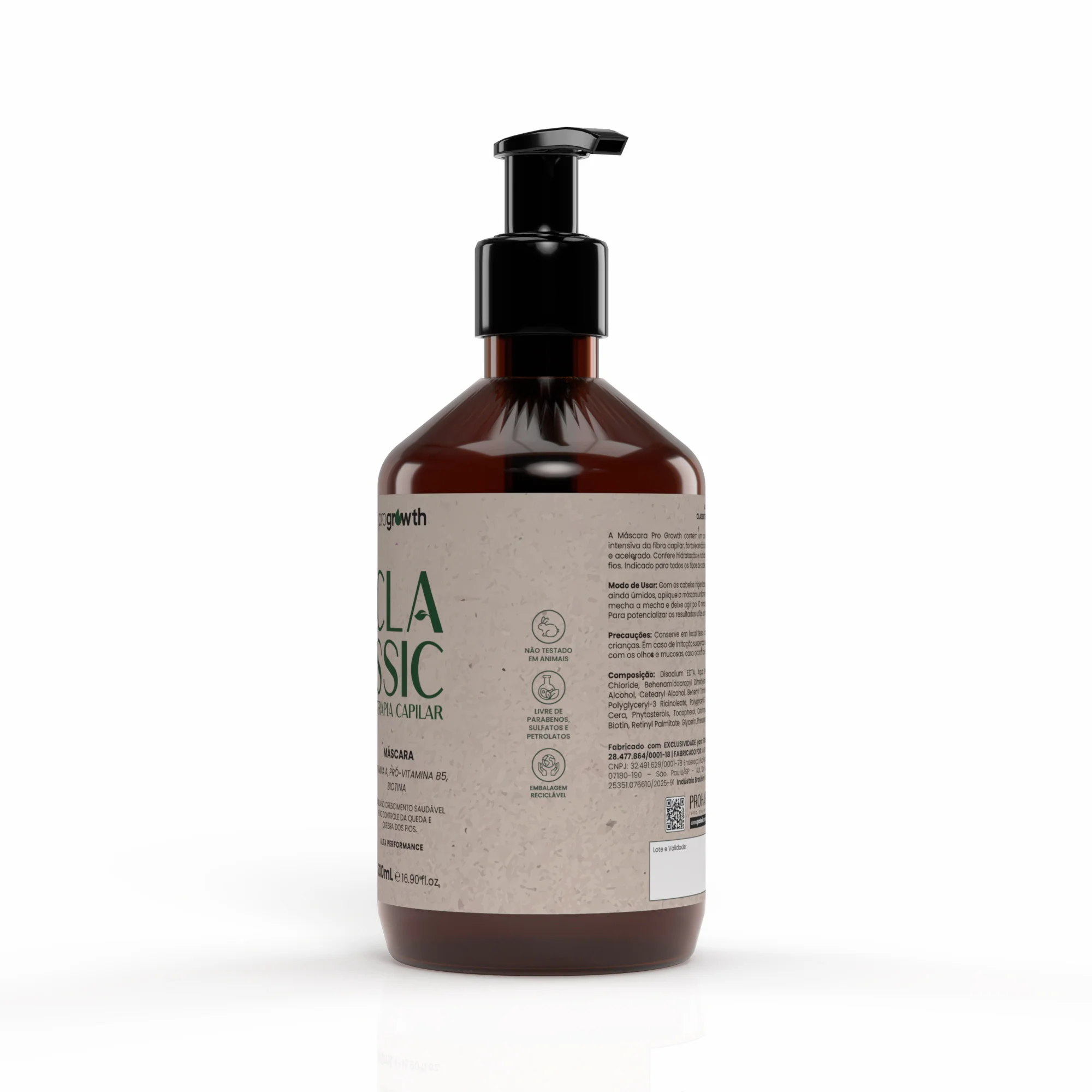 MASCARA PRO GROWTH 500ML PROHAIR 500ml 2