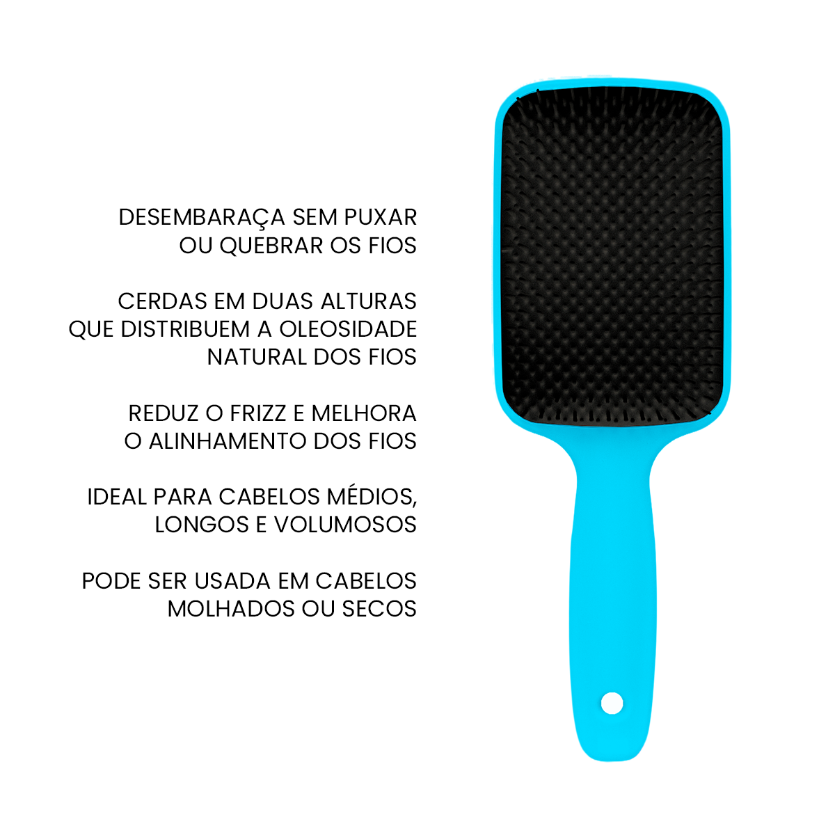 ESCOVA RAQUETE - AZUL Azul 2