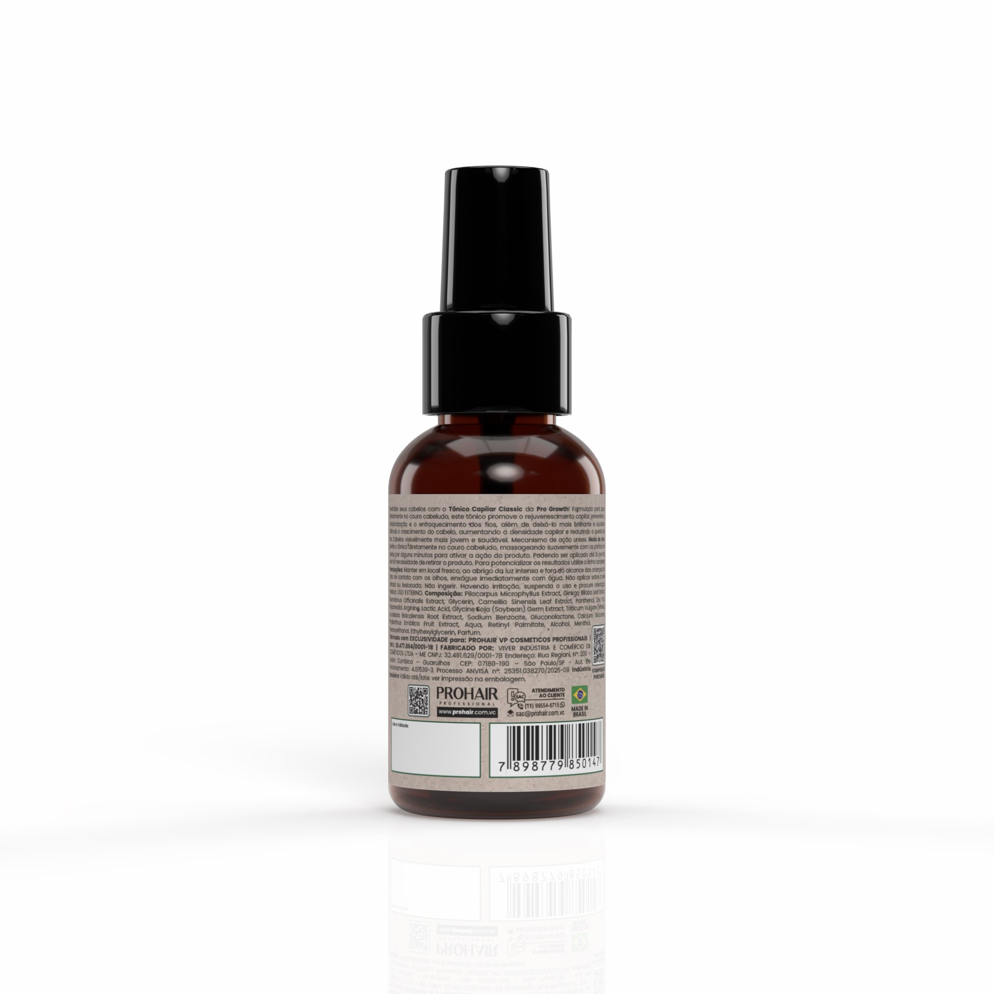 Tonico para Crescimento Capilar ProGrowth Classic 30mL 30ml 3