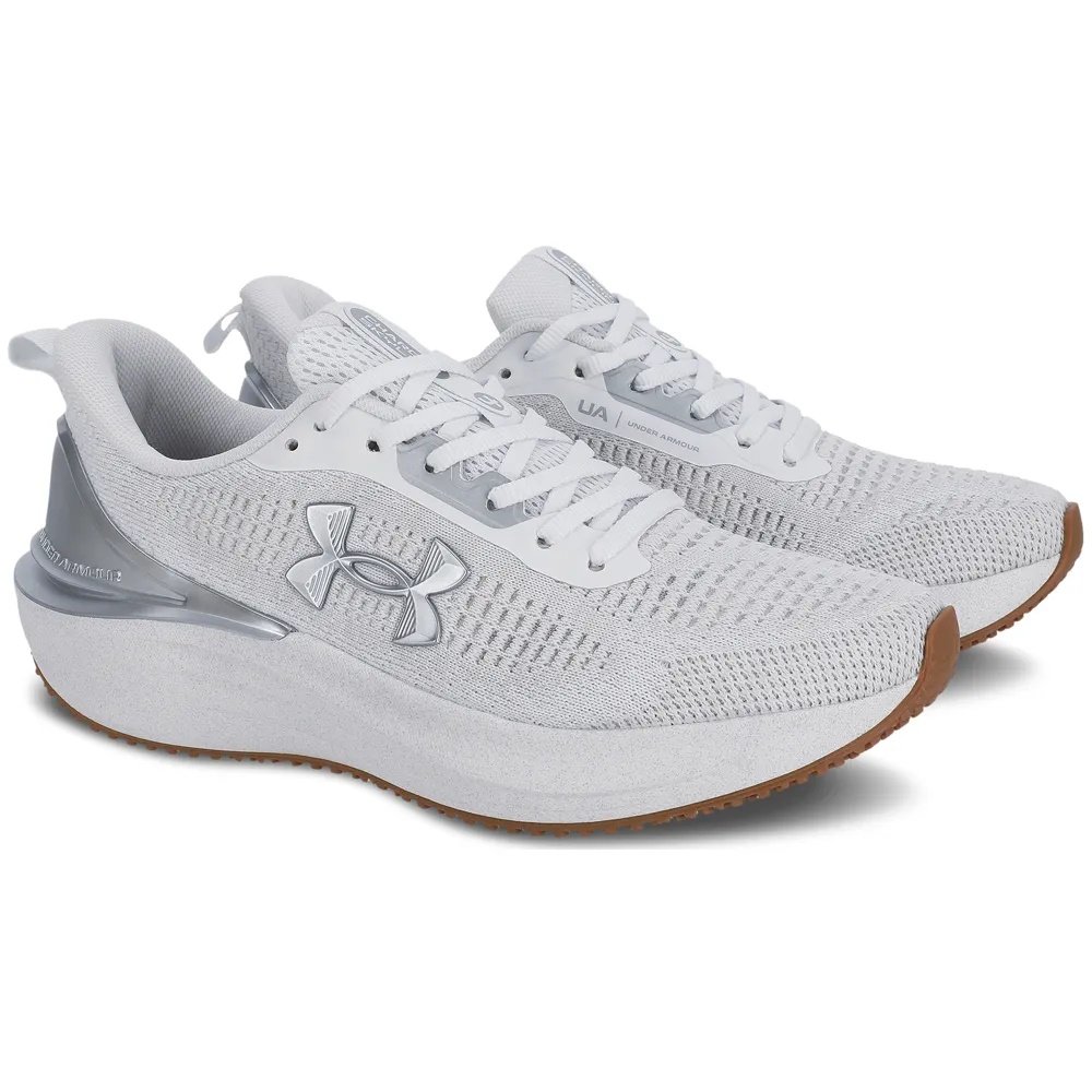Tênis Under Armour Charged Skyline 4 Cinza Claro 4
