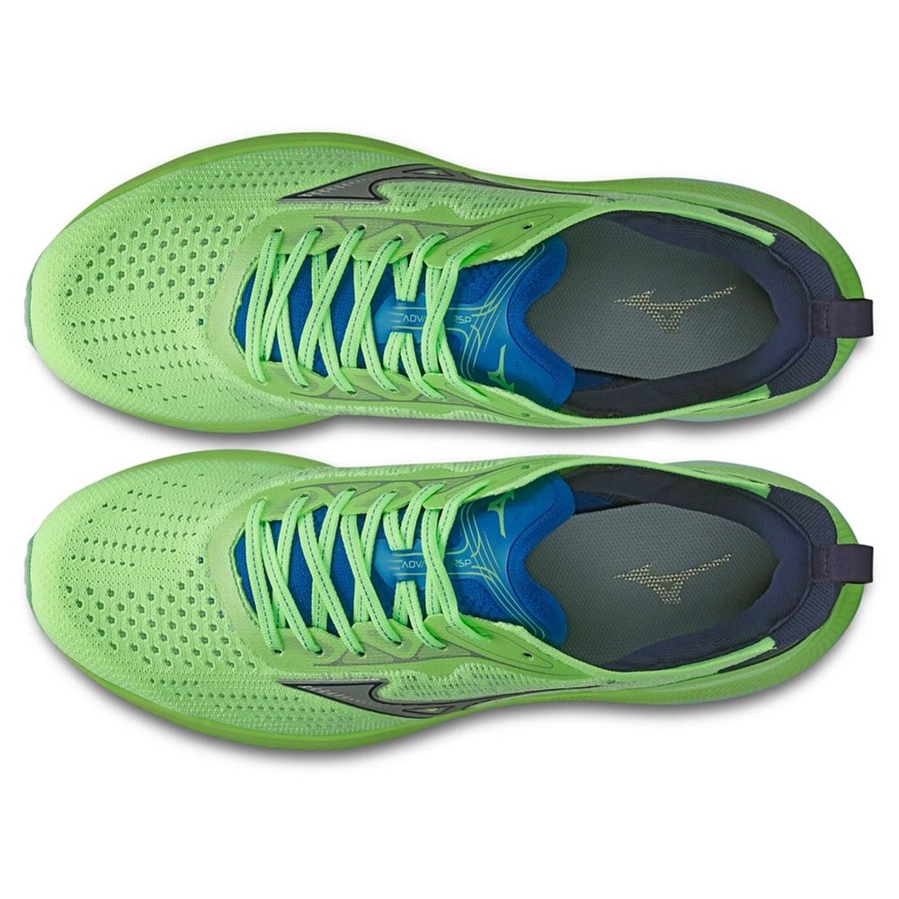 Tênis Mizuno Advance RSP Masculino Verde Fluorescente 3