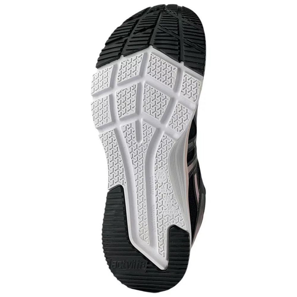 Tênis Actvitta 4842.204 Feminino Preto/Rosa 4