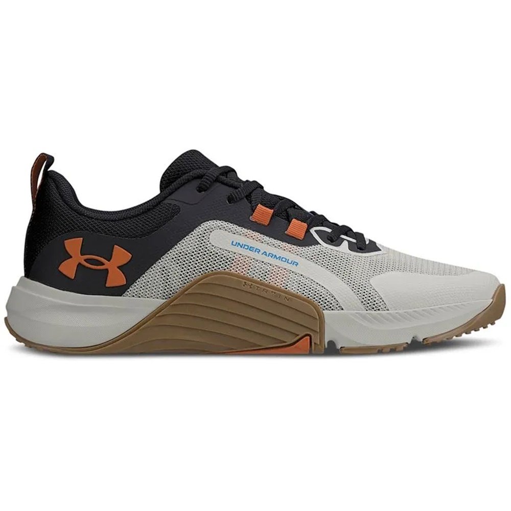 Tênis Under Armour Tribase Reps Masculino Cinza/Preto/Laranja 1