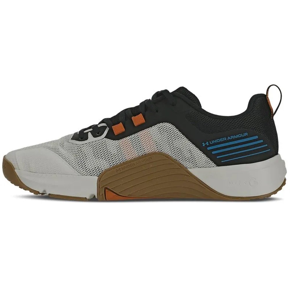 Tênis Under Armour Tribase Reps Masculino Cinza/Preto/Laranja 2
